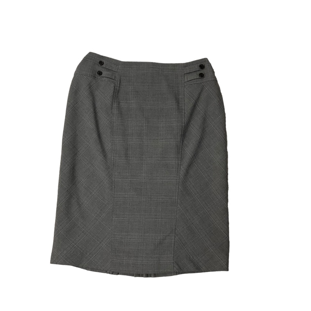 Cleo Grey Pencil Skirt, Size 12